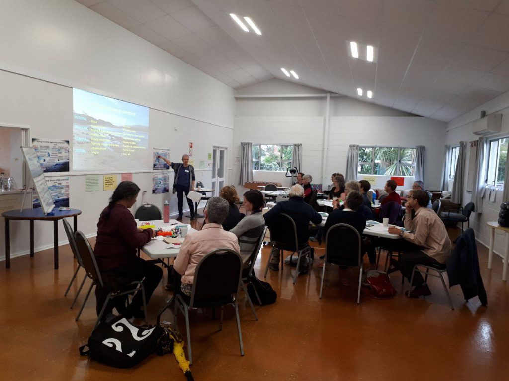 Leading in Community Change workshop, Nelson, 2018