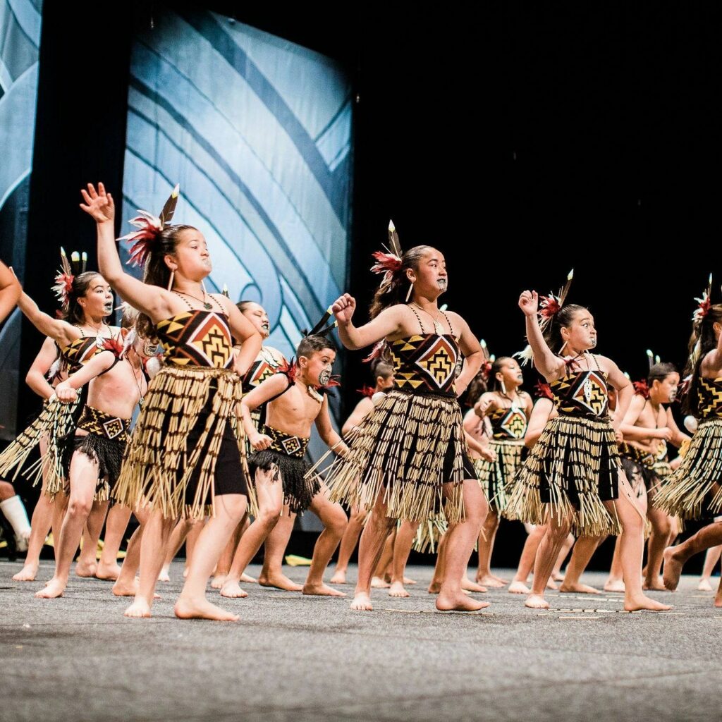 Tamariki Toa, Nelson Central School, performing at Te Mana Kuratahi 2019
